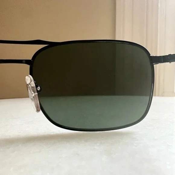 PERSOL RECTANGULAR SUNGLASSES PO2454S 1078/31 MATTE BLACK 60MM 2454 - Picture 8 of 12